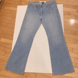 GAP Flare Light Blue Denim Wash Jeans Size 12R